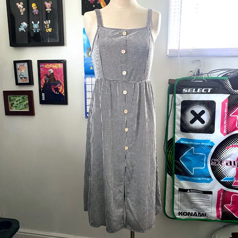 Caution To The Wind Striped Dress
